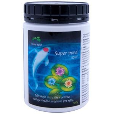 Prípravok na odstránenie rias, zelená voda Super Pond 500g | ROSSY.sk