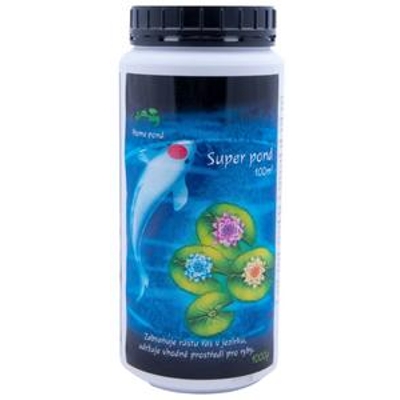 Prípravok na odstránenie rias, zelená voda Super Pond 1kg | ROSSY.sk