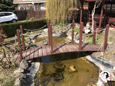 Záhradné jazierko, Podhájska.