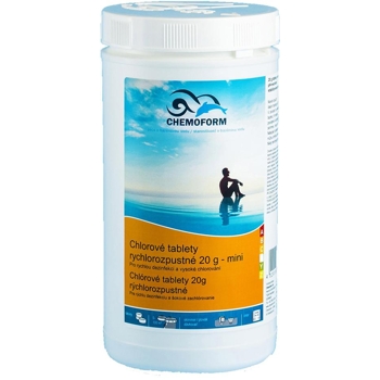 Chlórové tablety rýchlorozpustné mini 3 kg | ROSSY.sk