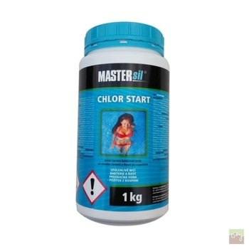 Chlór - štart 1 kg  | ROSSY.sk