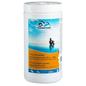 Chlórové tablety pomaly rozpustné mini 1 kg| ROSSY.sk