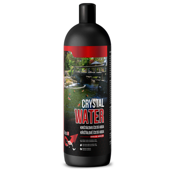 Prípravok proti zelenej vode v jazierku Bacto Up Crystal water 1 L | ROSSY.sk