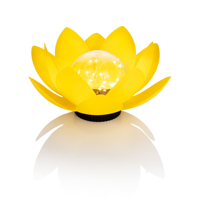 Solárny plávajúci Lotus, žltý | ROSSY.sk